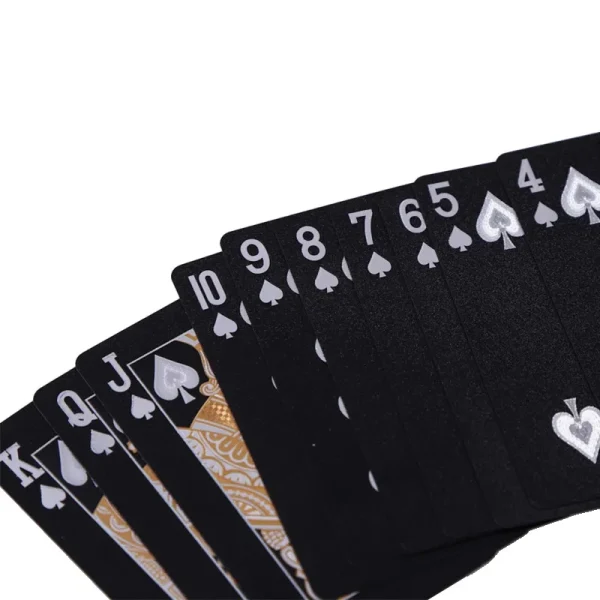 Black Gold Playing Cards