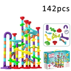 142 Piece Marble Run Racetrack