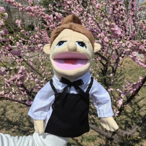 Professional Hand Puppet 35cm – Waiter