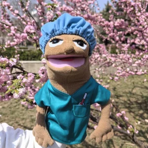 Professional Hand Puppet 35cm – Nurse