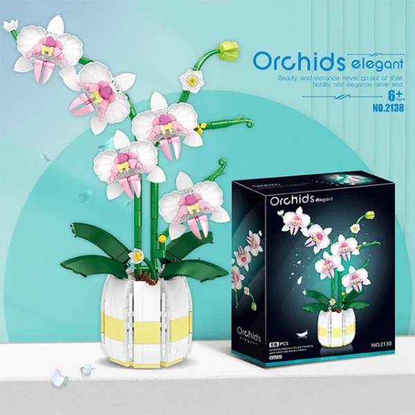 616 Piece Orchid Micro Building Blocks