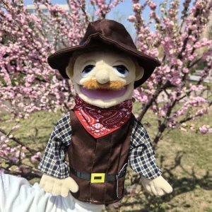 Professional Hand Puppet 35cm – Cowboy