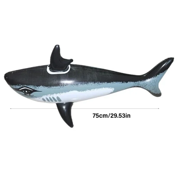 Inflatable Shark Pool Toy – Set of 2