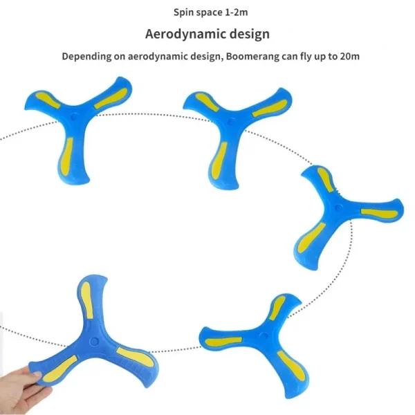 Soft EVA Boomerang Disc