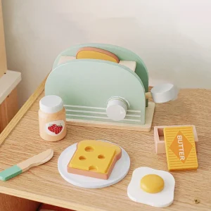 Wooden Toaster Playset