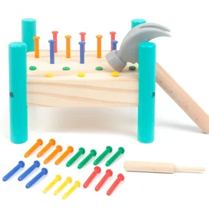 Wooden Hammer & Assembly Toy