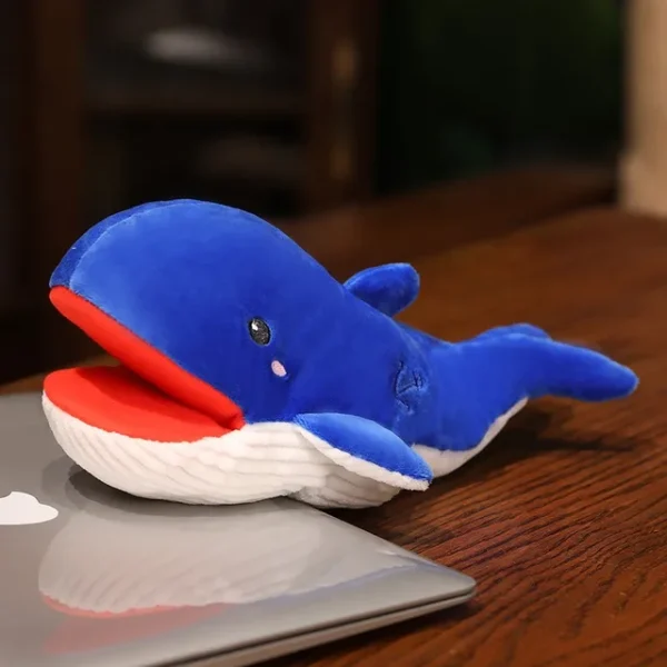 Animal Hand Puppet 30cm – Blue Whale