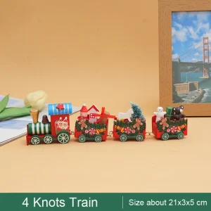 4 Piece Christmas Train