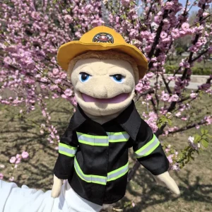 Professional Hand Puppet 35cm – Fireman