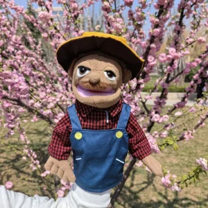 Professional Hand Puppet 35cm – Farmer