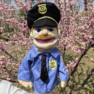 Professional Hand Puppet 35cm – Police