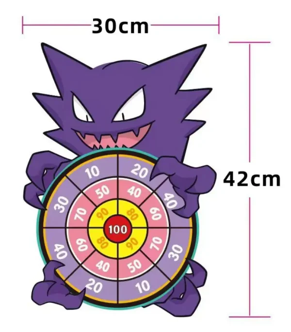 Pokemon Sticky Ball Dart Board