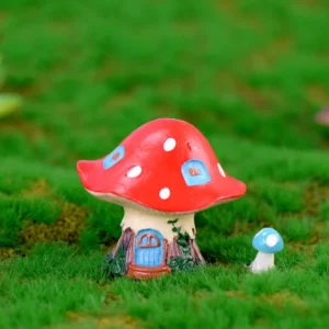 Red Mushroom House (1 Piece)