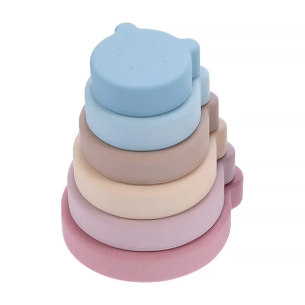 Bears Silicone Stacking Toy