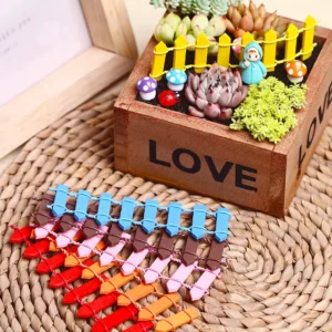 Mixed Colour Wooden Post (5 Piece)