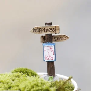 Happiness Sign Post (1 Piece)