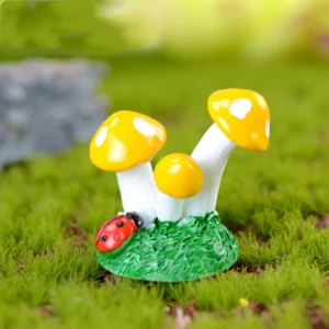 Mushrooms & Ladybug (1 Piece)