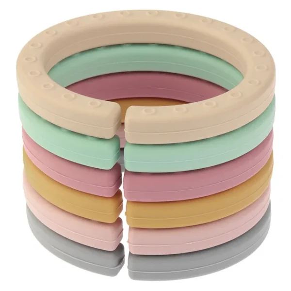 Rings Silicone Stacking Toy