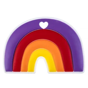 Rainbow Silicone Teether